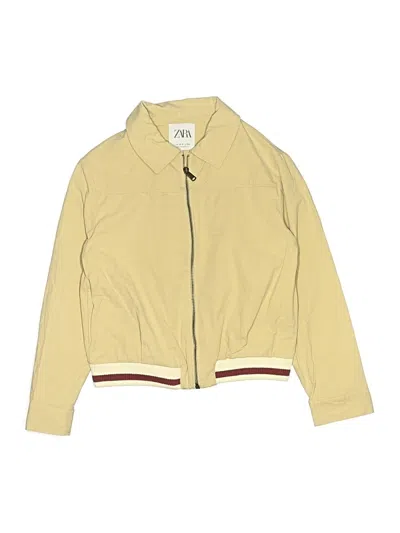 Pre-owned Zara Kids' Track Jacket In Yellow