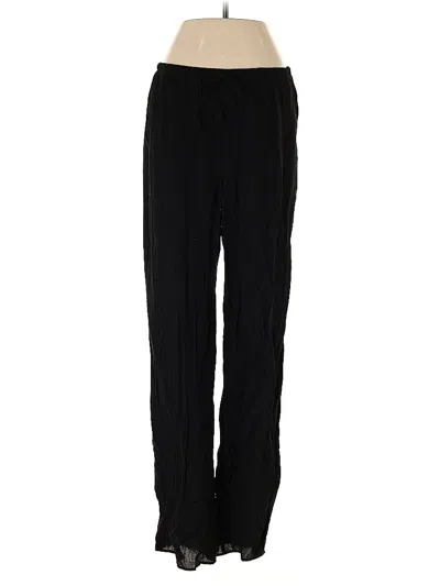 Pre-owned Zara Track Pants In Black