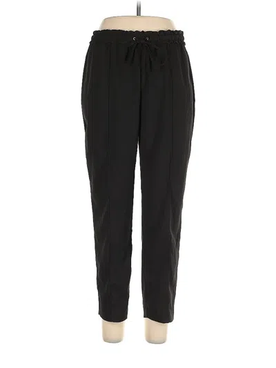 Pre-owned Zara Track Pants In Black