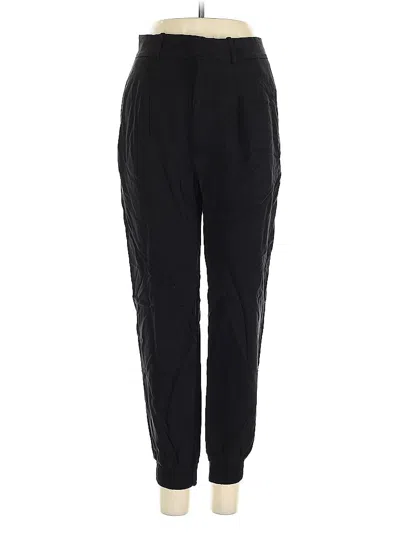 Pre-owned Zara Track Pants In Black