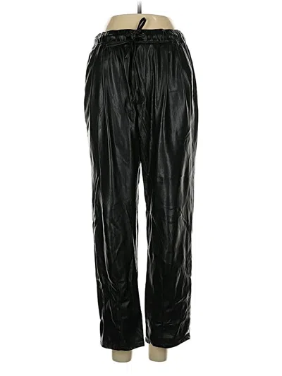 Pre-owned Zara Track Pants In Black