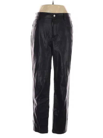 Pre-owned Zara Track Pants In Black