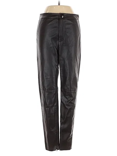 Pre-owned Zara Track Pants In Black