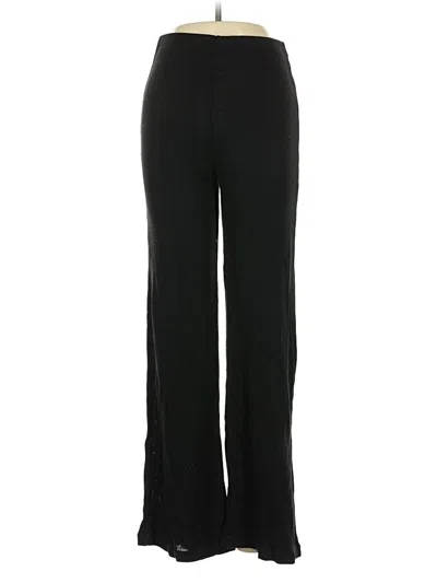 Pre-owned Zara Track Pants In Black