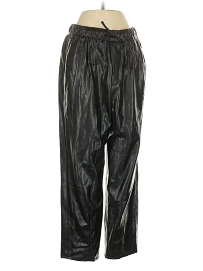 Pre-owned Zara Track Pants In Black