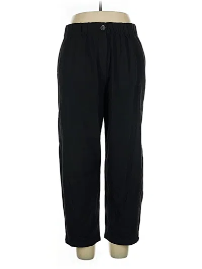 Pre-owned Zara Track Pants In Black