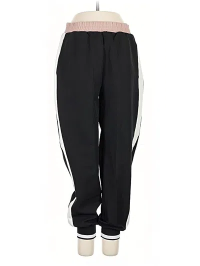 Pre-owned Zara Track Pants In Black