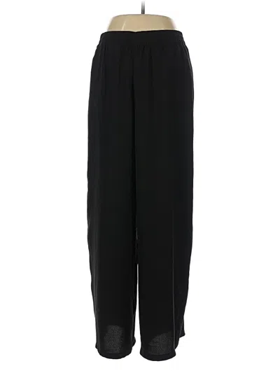 Pre-owned Zara Track Pants In Black