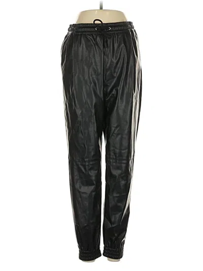 Pre-owned Zara Track Pants In Black