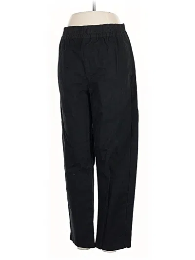 Pre-owned Zara Track Pants In Black