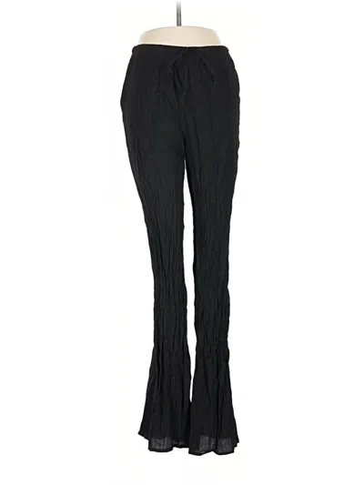 Pre-owned Zara Track Pants In Black