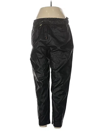 Pre-owned Zara Track Pants In Black