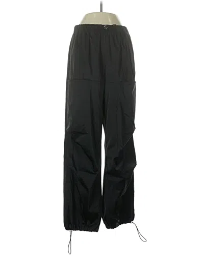 Pre-owned Zara Track Pants In Black