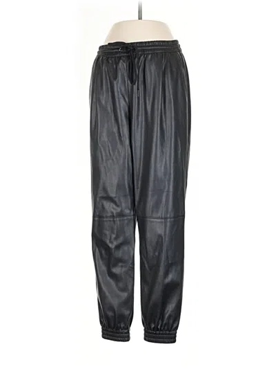 Pre-owned Zara Track Pants In Black