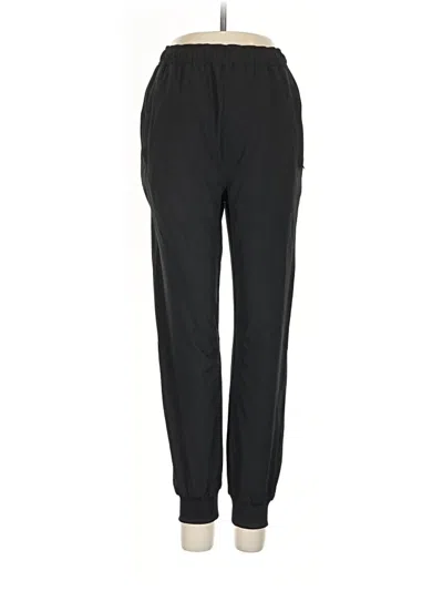 Pre-owned Zara Track Pants In Black