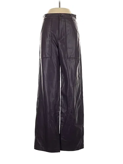 Pre-owned Zara Track Pants In Black