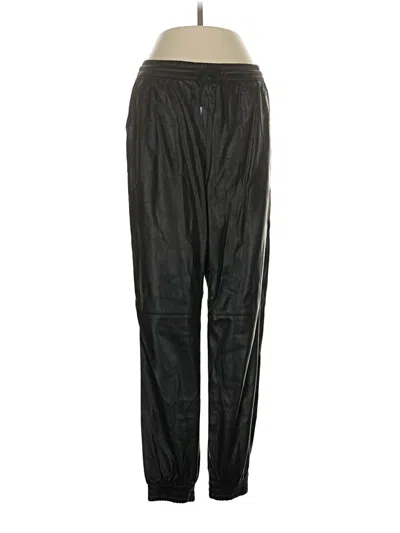 Pre-owned Zara Track Pants In Black