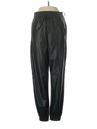Pre-owned Zara Track Pants In Black