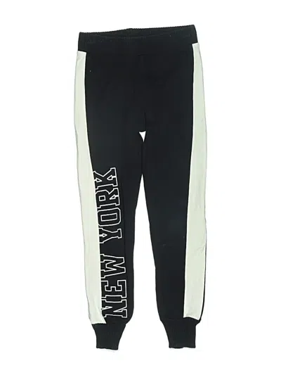 Pre-owned Zara Kids' Track Pants In Black