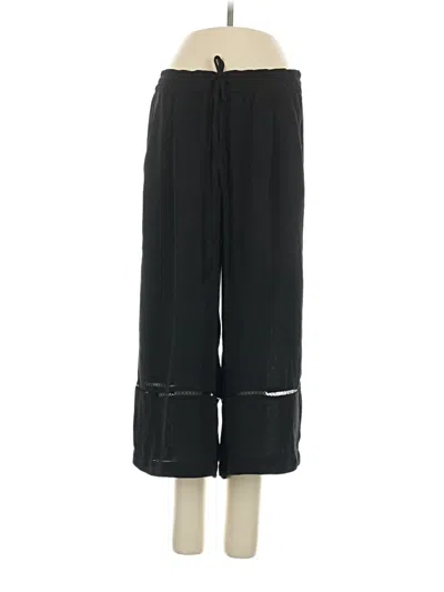 Pre-owned Zara Track Pants In Black