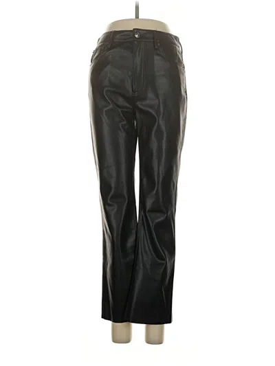 Pre-owned Zara Track Pants In Black