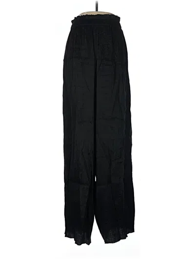 Pre-owned Zara Track Pants In Black