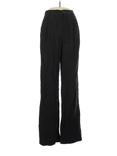 Pre-owned Zara Track Pants In Black