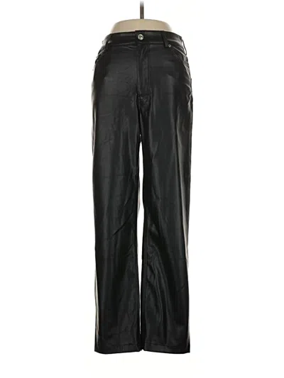Pre-owned Zara Track Pants In Black
