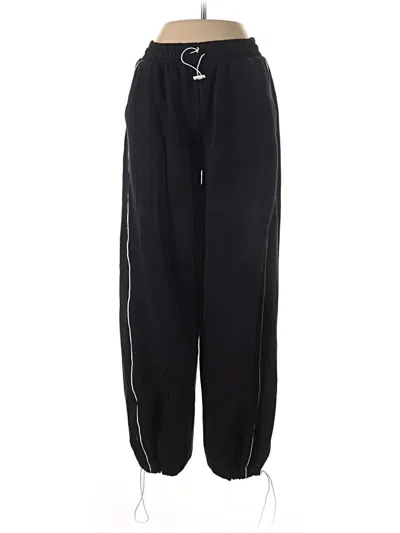 Pre-owned Zara Track Pants In Black