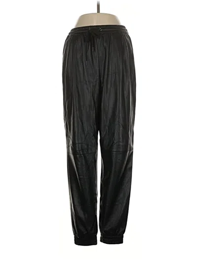 Pre-owned Zara Track Pants In Black