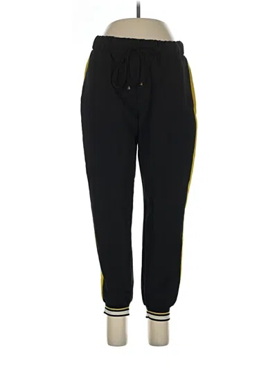 Pre-owned Zara Track Pants In Black
