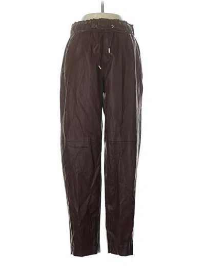 Zara Track Pants In Brown