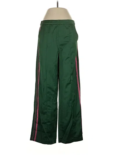 Pre-owned Zara Track Pants In Green