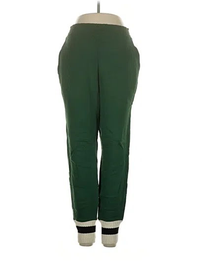 Pre-owned Zara Track Pants In Green