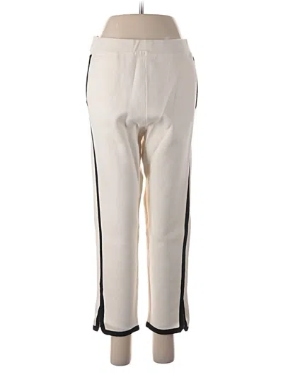 Pre-owned Zara Track Pants In Ivory