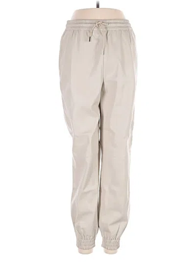 Pre-owned Zara Track Pants In Tan