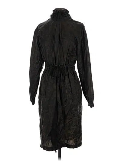 Pre-owned Zara Trenchcoat In Black
