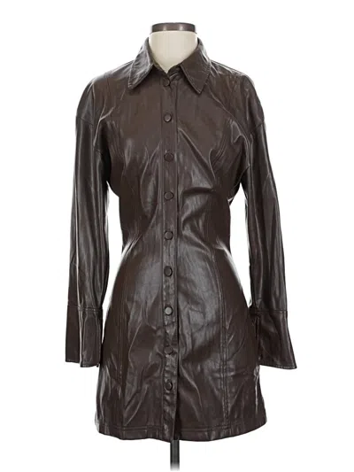 Pre-owned Zara Trenchcoat In Brown