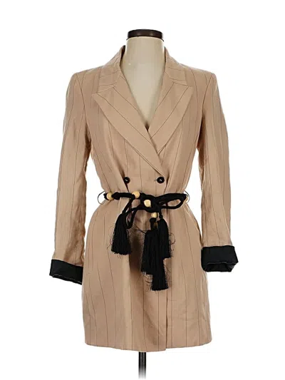 Pre-owned Zara Trenchcoat In Brown