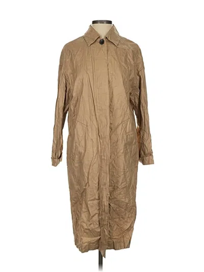 Pre-owned Zara Trenchcoat In Brown
