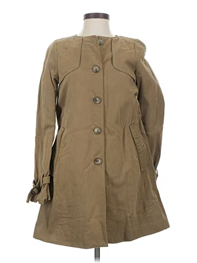 Pre-owned Zara Trenchcoat In Brown