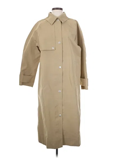 Pre-owned Zara Trenchcoat In Brown