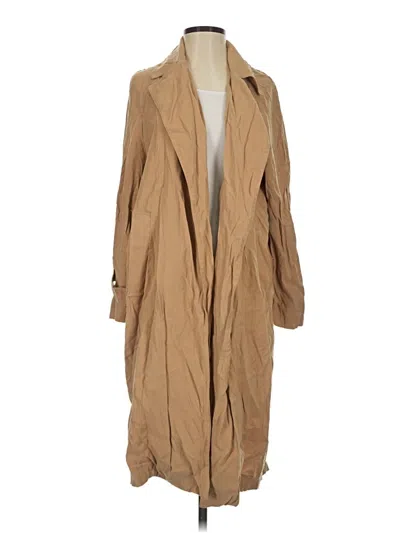 Pre-owned Zara Trenchcoat In Brown