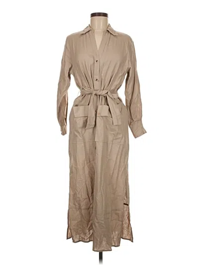 Pre-owned Zara Trenchcoat In Brown