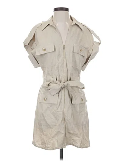 Pre-owned Zara Trenchcoat In Ivory