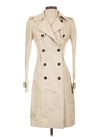 Pre-owned Zara Trenchcoat In Ivory