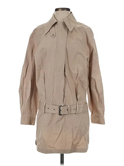 Pre-owned Zara Trenchcoat In Tan