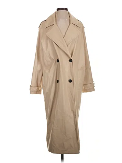 Pre-owned Zara Trenchcoat In Tan