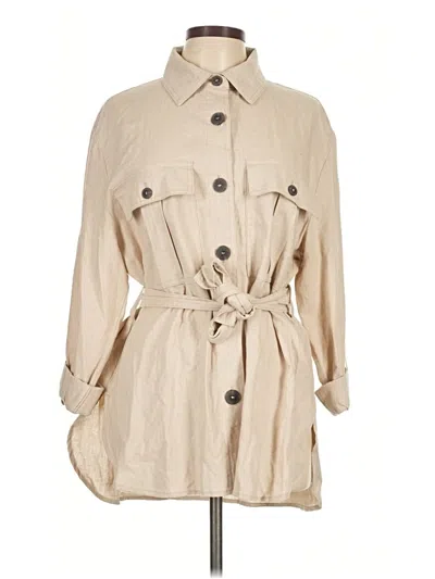 Zara Trenchcoat In Neutral