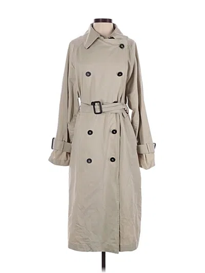 Pre-owned Zara Trenchcoat In Tan